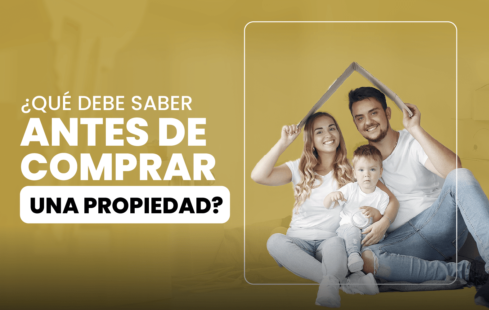 ¿Qué debe saber antes de comprar una propiedad?