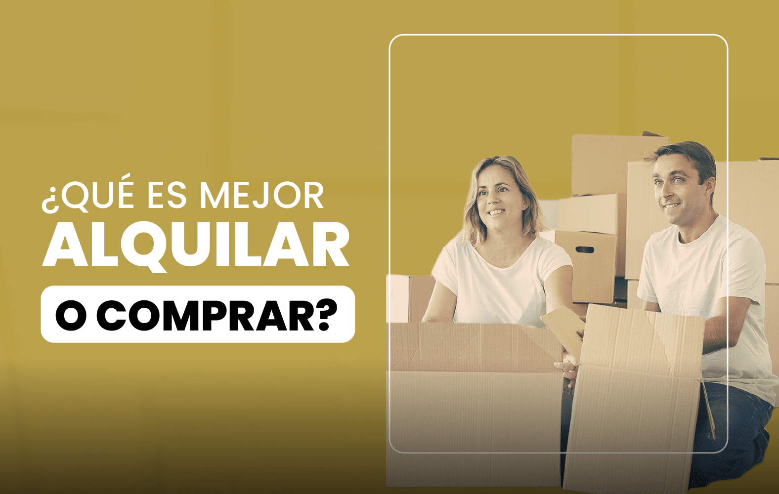 ¿Qué es mejor alquilar o comprar?